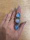 Triple Stacked Sterling Silver Ring