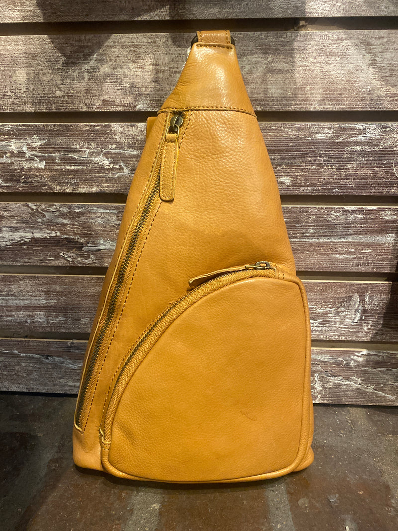 Genuine Leather Sling Bag