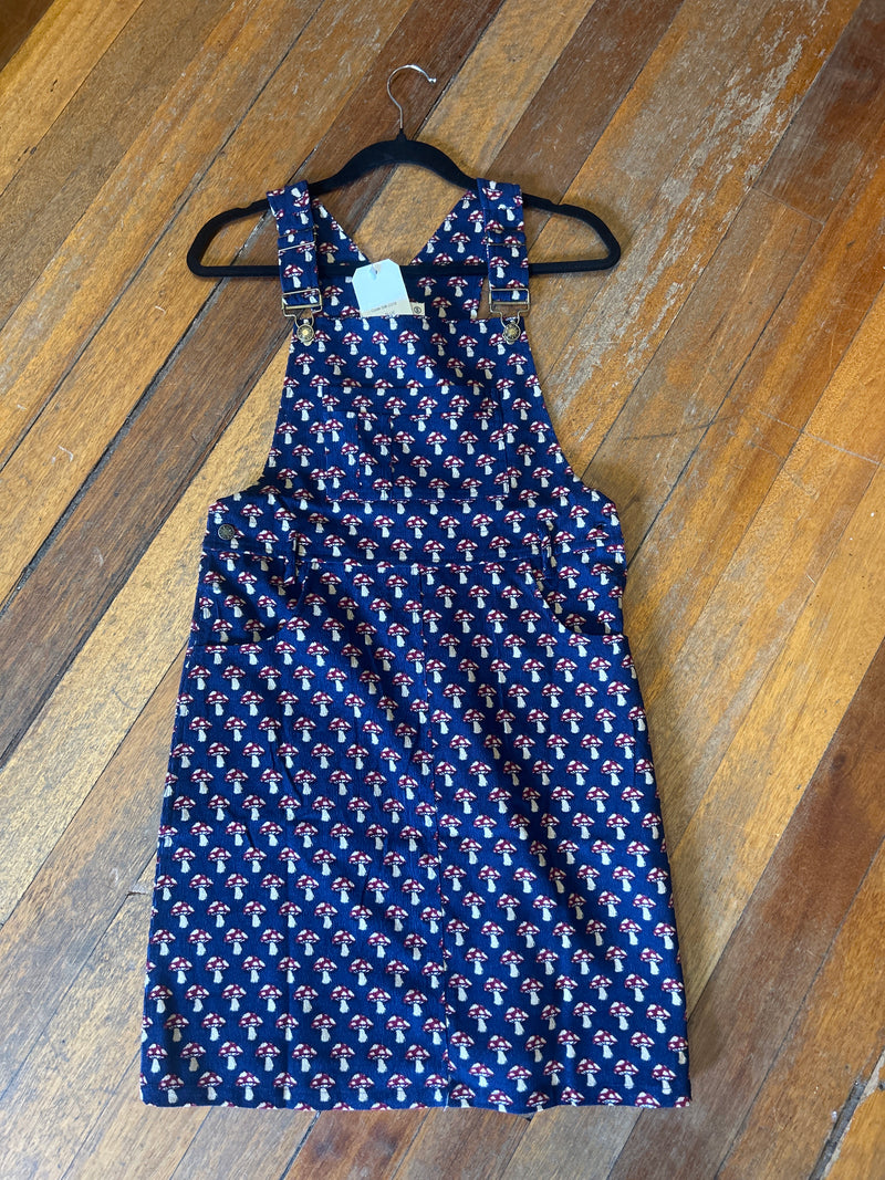 Blue Cordoruy Mushroom Skirtall