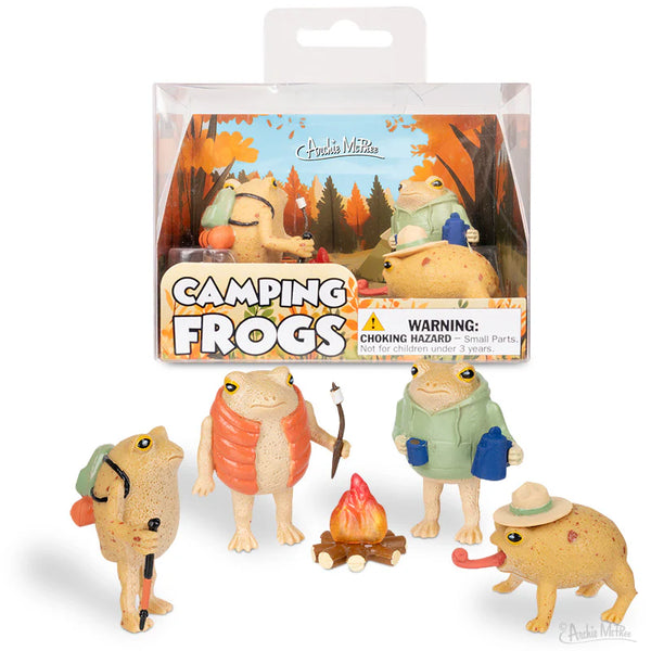 Camping Frogs - Set of 5