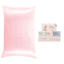 Lemon Lavender Printed Silky Satin Pillowcase
