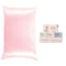 Lemon Lavender Printed Silky Satin Pillowcase