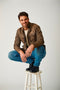 Cove UF Men's Leather Jacket - Elephant