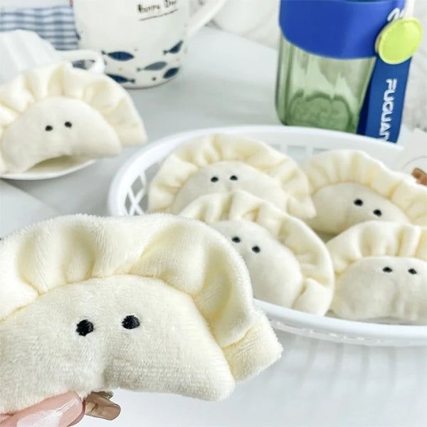 Cute Cartoon Dumpling Keychain