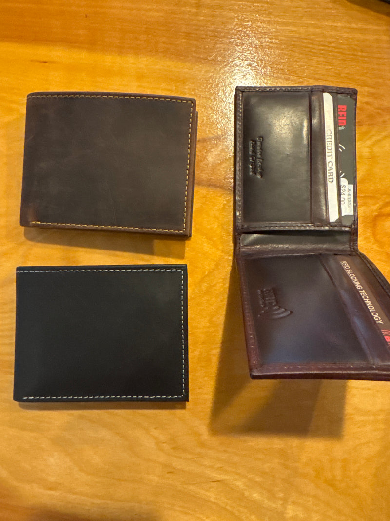 Leather Bifold Wallet