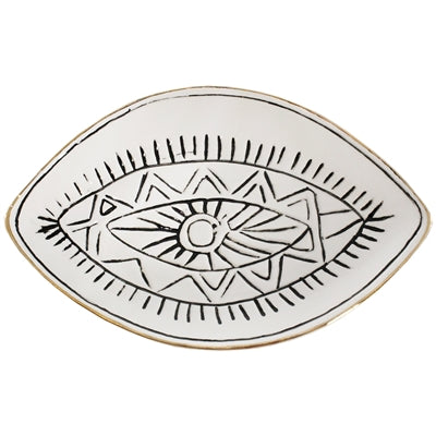Ceramic Evil Eye Protection Tray