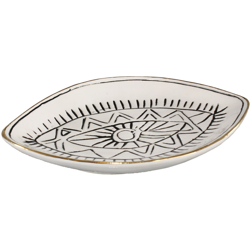 Ceramic Evil Eye Protection Tray