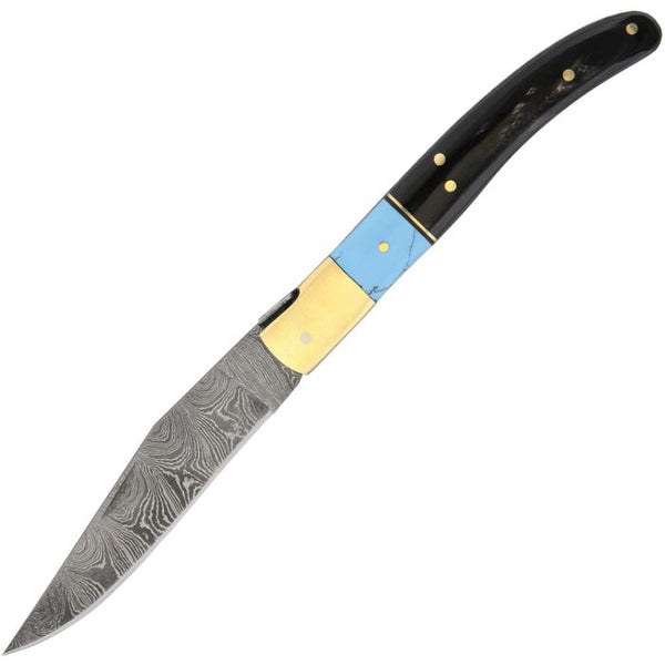 Turquoise And Horn Folder