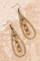 Sherri Earrings in Jasper
