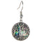 Abalone Shell Tree of Life Earrings