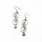 Banjara Antique Silver and Amethyst Earrings