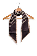 Angled Stripe Double Sided Scarf