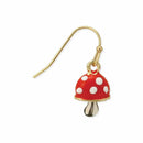 Magic Toadstool Enamel Earrings