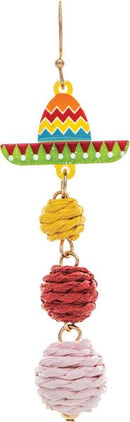 Cinco De Mayo Sombrero Earrings