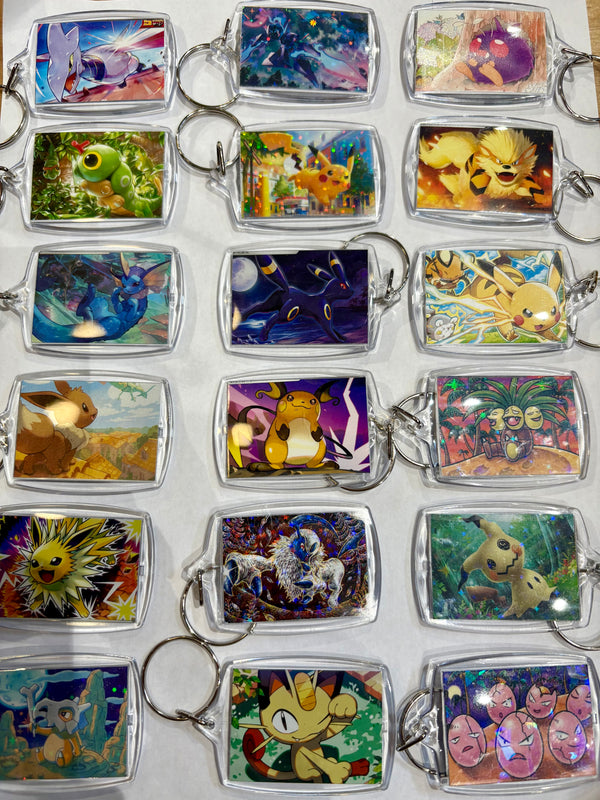 Assorted Handmade Pokemon Keychains