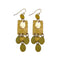 Brass Patina Earrings