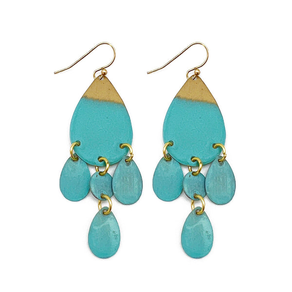 Brass Patina Earrings