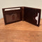 Leather Wallet With Clip and Pull Slot