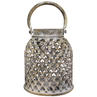 Nourah Metal Lantern Antique Finish