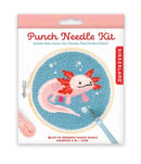 Axolotl Punch Needle Kit