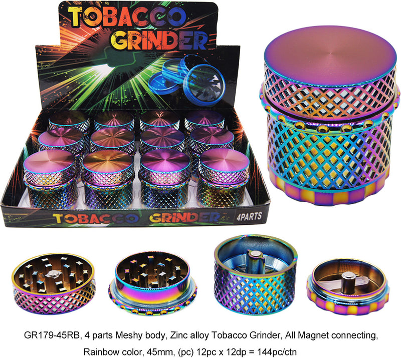 Grinder w/ Diamond Cut Wrap Around Design