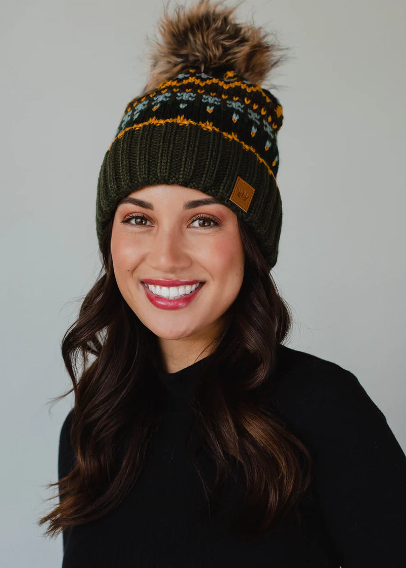 Boston Ariel Reyna Pom Hat