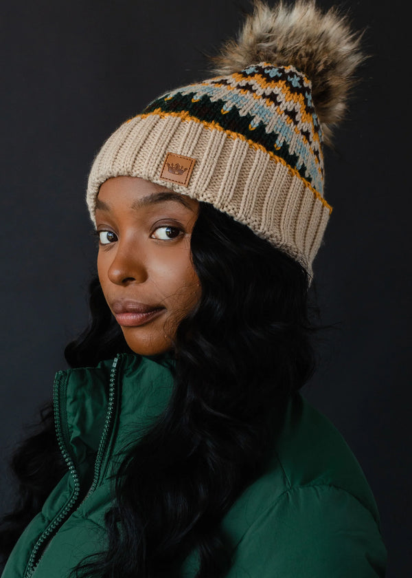 Boston Ariel Reyna Pom Hat