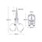 Home Liber Travel Folding Scissors