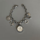 Watch Charm Bracelet
