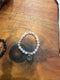 Gemstone Stretch Bracelet with Pendant