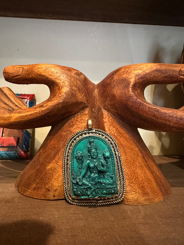 Resin Buddha Pendant