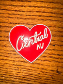 Central NJ Heart Shaped Magent