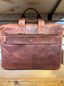 Honey Brown Portfolio Bag