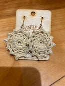 Crochet Hoop Earrings