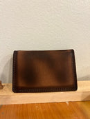 Trifold Washed Leather Wallet