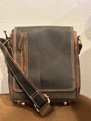 Small Leather Handbag In Hunter