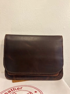 Hard Leather Cover Crossbody