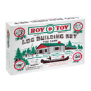 Roy Toy Log Camp in a Box (37 pieces)