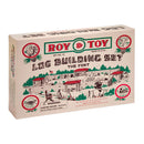 Roy Toy Log Fort in a Box (38 pieces)