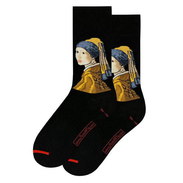 Women's Jan Vermeer - The Girl with the Pearl Earring Sock