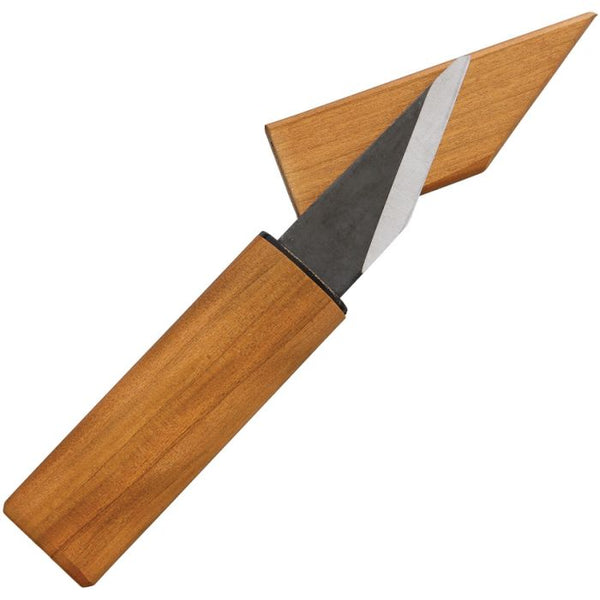 Kiridashi Fixed Blade Wood Knife