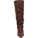 Darlene Boots- Burgundy Suede