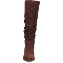 Darlene Boots- Burgundy Suede