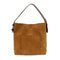 Rich Faux Suede Hobo Handbag