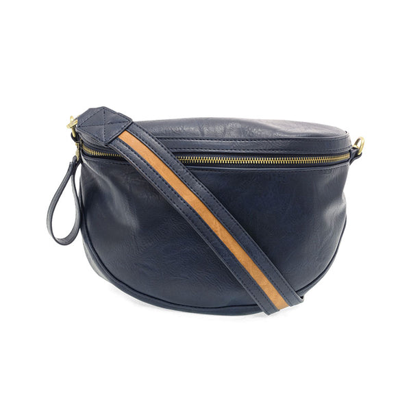 Laura Contrast Strap Sling Belt Bag