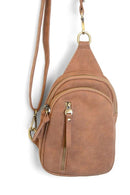 Faux Suede Skyler Sling Bag