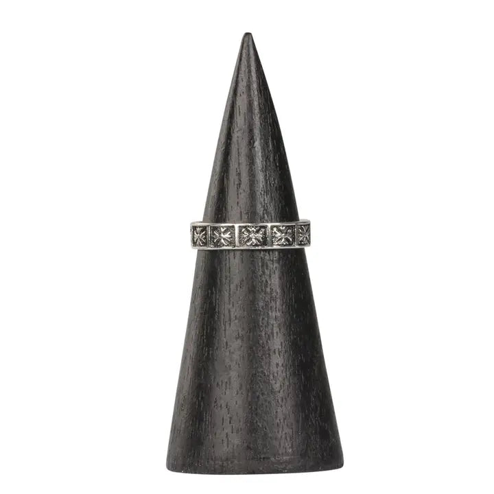 Fleur De Lis Adjustable Ring