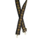 Navy Hand Nailed Studded Guitar Strap