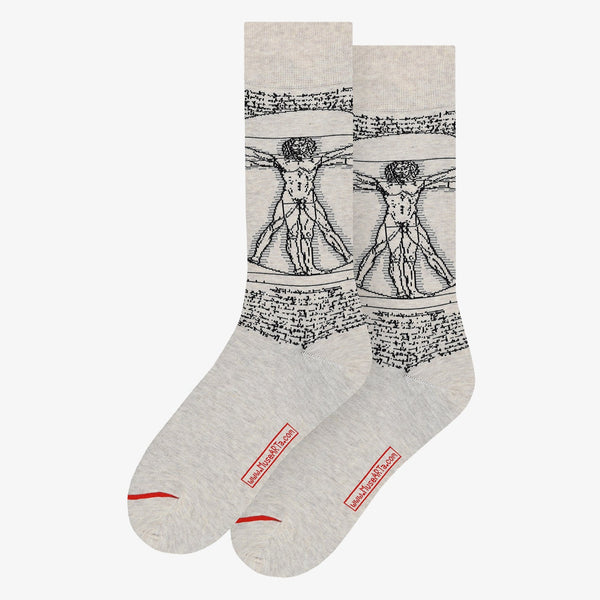 Men's Leonardo da Vinci - Vitruvian Man Socks