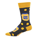 Cheese Balls Men's Crew Sock